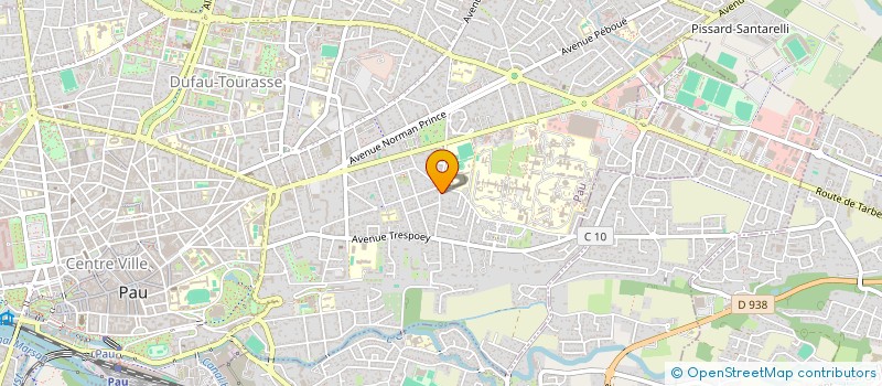 localisation de l'entreprise COP RES NATHALIE B à PAU