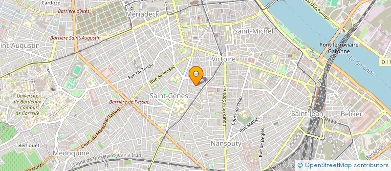 localisation de l'entreprise COP RES SAINT GENES à BORDEAUX