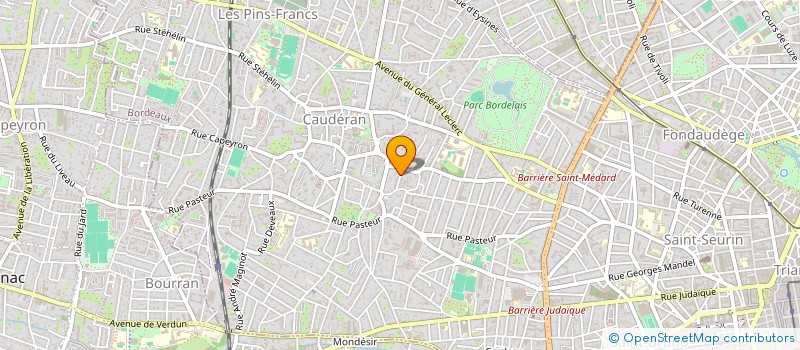 localisation de l'entreprise COP RES SEQUOIA à BORDEAUX