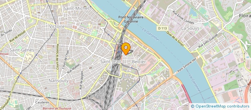 localisation de l'entreprise COP RES SQUARE DU MIDI à BORDEAUX