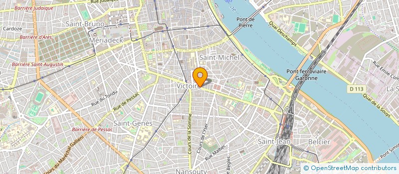 localisation de l'entreprise COP RES VICTORIA à BORDEAUX