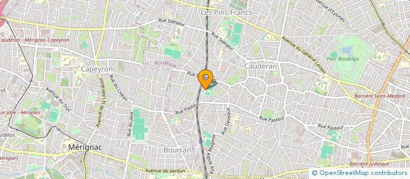 localisation de l'entreprise COP RES VIRGINIA à BORDEAUX