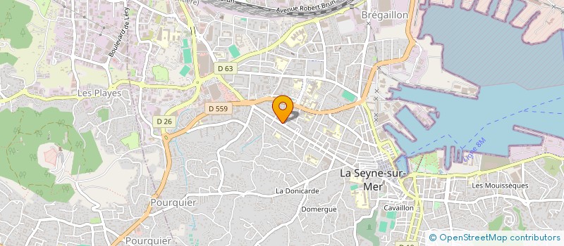 localisation de l'entreprise COP SAINT JEAN IMM E1 à LA SEYNE-SUR-MER