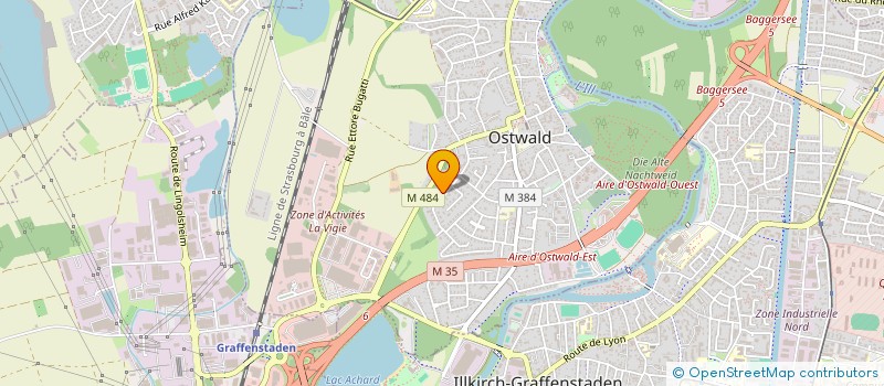 localisation de l'entreprise COP TIERGAERTEL 18 ALOUETTE à OSTWALD