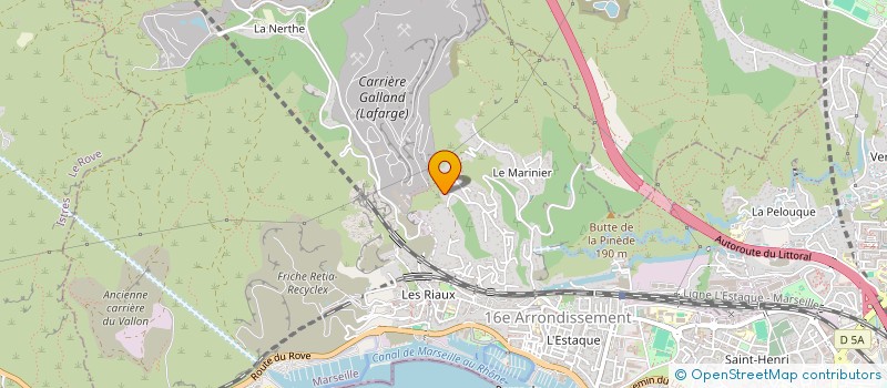 localisation de l'entreprise COP VERT DISTRIBUTION à MARSEILLE