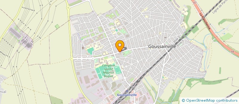 localisation de l'entreprise COPA à GOUSSAINVILLE