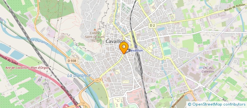 localisation de l'entreprise COPA IMMOBILIER à CAVAILLON