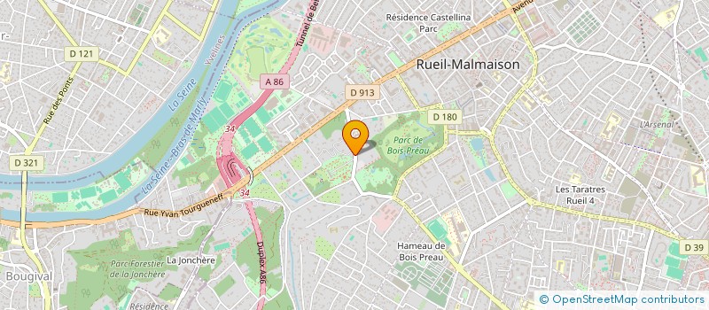 localisation de l'entreprise COPABENA à RUEIL-MALMAISON