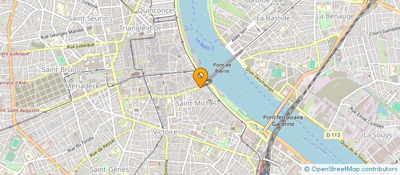 localisation de l'entreprise COPACABANA BRASIL  BORDEAUX