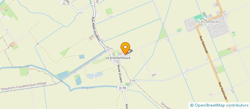 localisation de l'entreprise COPACECO  GHYVELDE