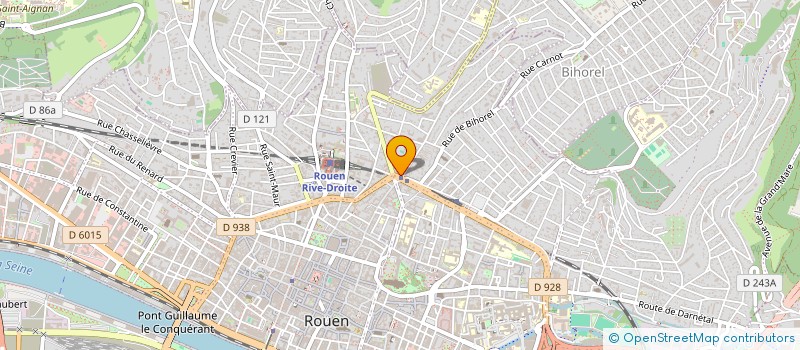 localisation de l'entreprise COPACHENE à ROUEN