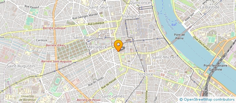localisation de l'entreprise COPAEST à BORDEAUX