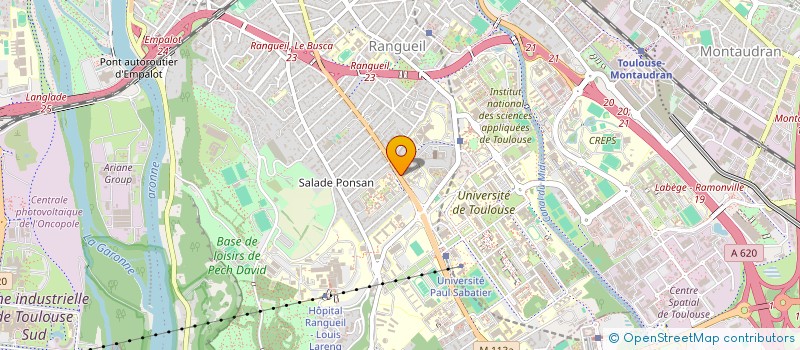 localisation de l'entreprise COPAIN CABANA à TOULOUSE