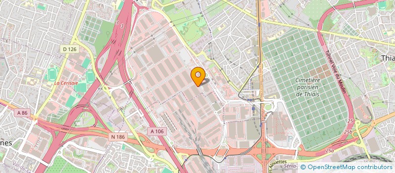 localisation de l'entreprise COPAINS & CO PAINS  CHEVILLY-LARUE