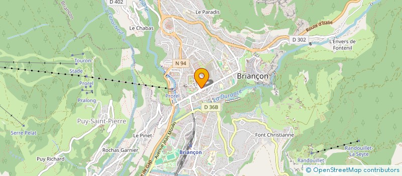 localisation de l'entreprise COPAINS COMME CHALETS à BRIANCON
