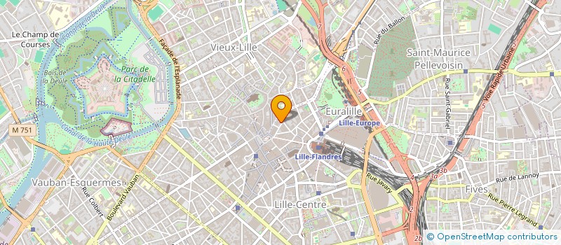 localisation de l'entreprise COPAINS DES ARTS à LILLE