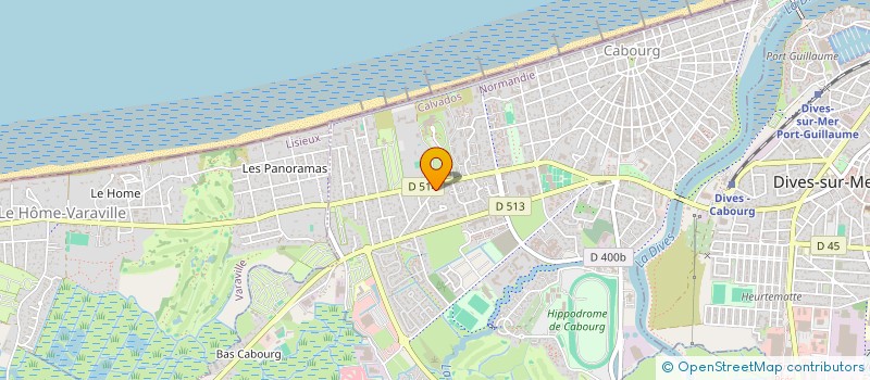 localisation de l'entreprise COPALEA à CABOURG