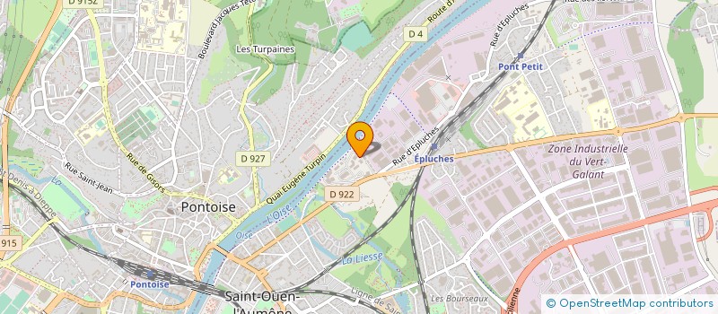 localisation de l'entreprise COPALEC à SAINT-OUEN-L'AUMONE