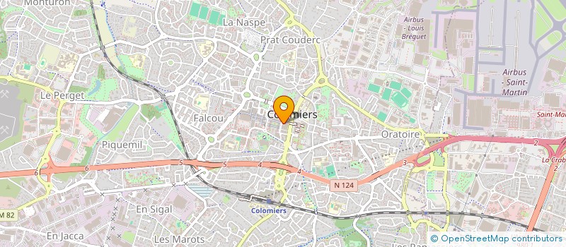 localisation de l'entreprise COPALEX à COLOMIERS