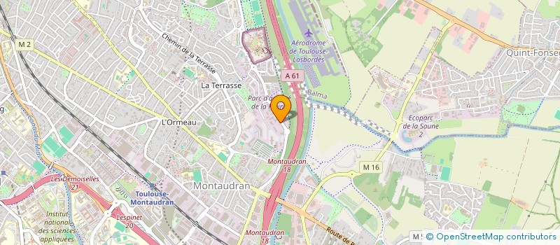 localisation de l'entreprise COPALI PARTNER  TOULOUSE