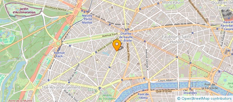 localisation de l'entreprise COPALSER COPECHIM ALSTHOM SERV  PARIS