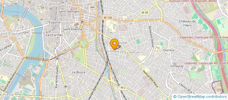 localisation de l'entreprise COPALY 2 à TOULOUSE
