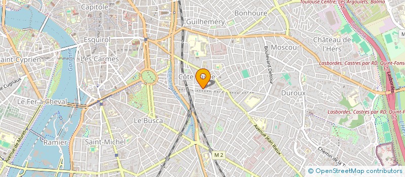 localisation de l'entreprise COPALY 3 à TOULOUSE