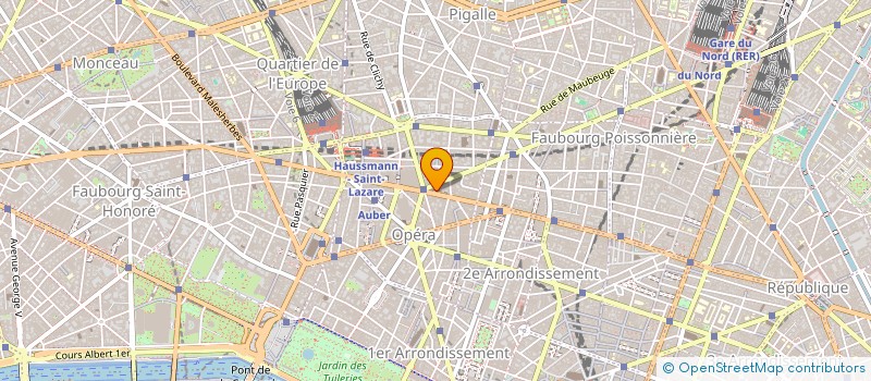 localisation de l'entreprise COPAMA à PARIS