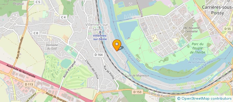 localisation de l'entreprise COPAMA  SAINT-LUNAIRE