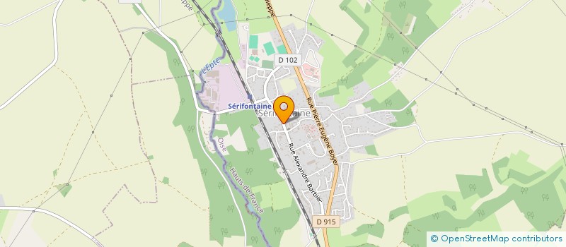 localisation de l'entreprise COPAMAJE  SERIFONTAINE