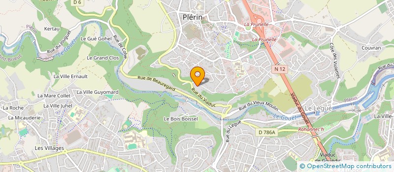 localisation de l'entreprise COPANEG à PLERIN