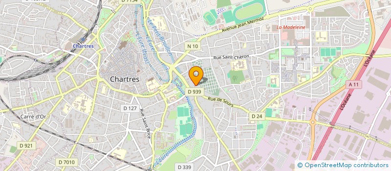 localisation de l'entreprise COPAQUAU à CHARTRES