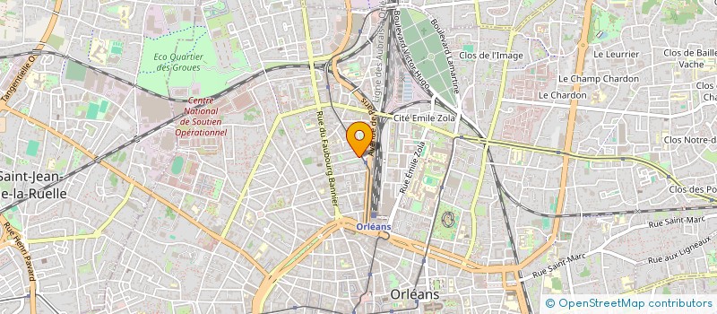 localisation de l'entreprise COPAR DEVELOPPEMENT à ORLEANS
