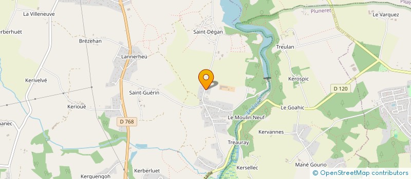 localisation de l'entreprise COPARLY56  BRECH