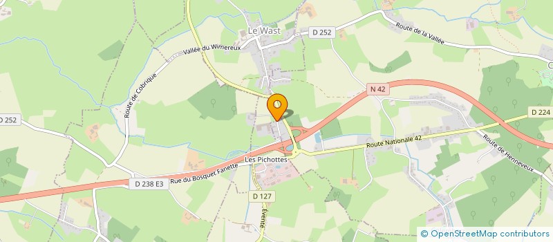 localisation de l'entreprise COPAS HAUT DE FRANCE  COLEMBERT