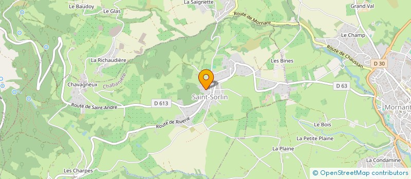 localisation de l'entreprise COPASYS AUTOMATION  CHABANIERE