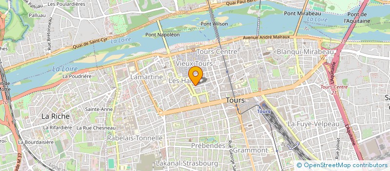 localisation de l'entreprise COPATRI  TOURS