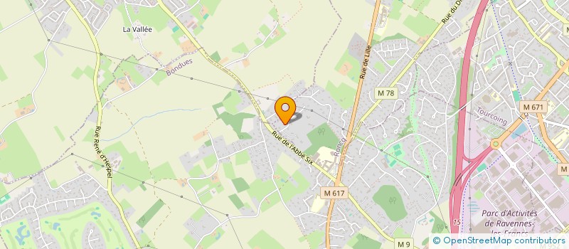 localisation de l'entreprise COPAULO  RONCQ