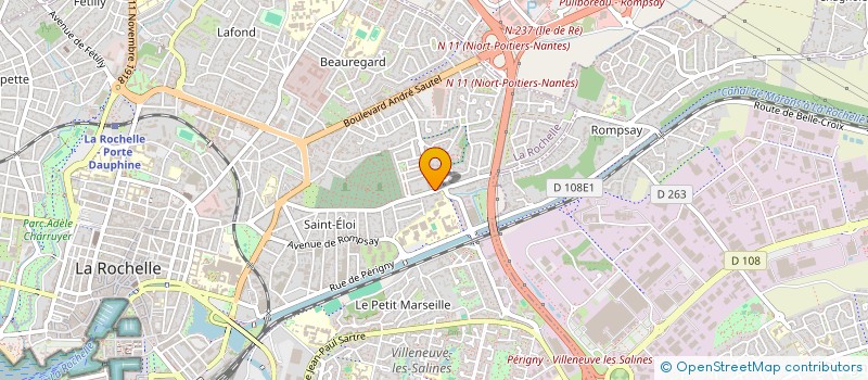 localisation de l'entreprise COPAVILA  LA ROCHELLE