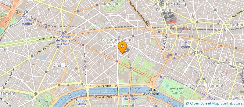 localisation de l'entreprise COPCIF à PARIS