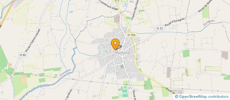 localisation de l'entreprise COPE  MAILLANE