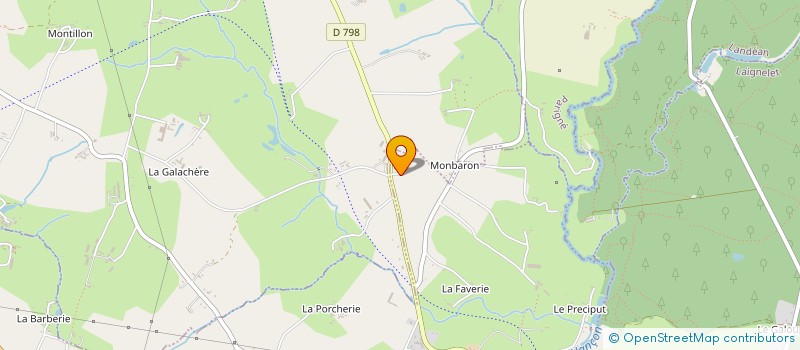 localisation de l'entreprise COPEAUX 35  SAINT-GERMAIN-EN-COGLES