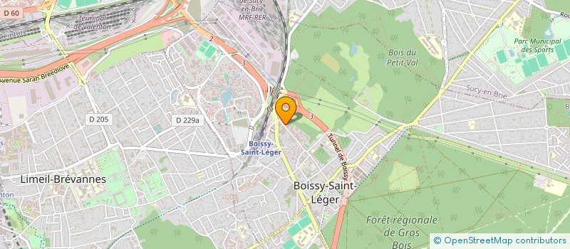 localisation de l'entreprise COPEBAT à BOISSY-SAINT-LEGER