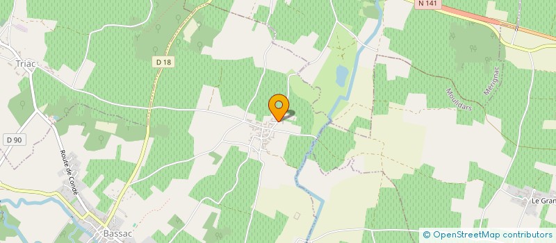 localisation de l'entreprise COPEMORA à BASSAC