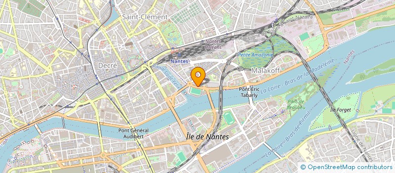 localisation de l'entreprise COPENA à NANTES