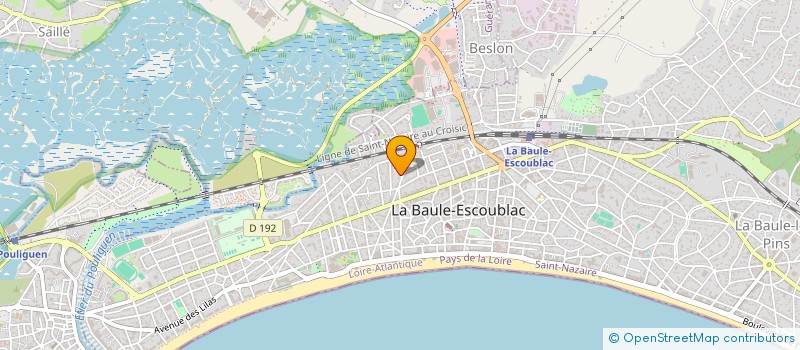 localisation de l'entreprise COPENHAGENIZE FRANCE à LA BAULE-ESCOUBLAC