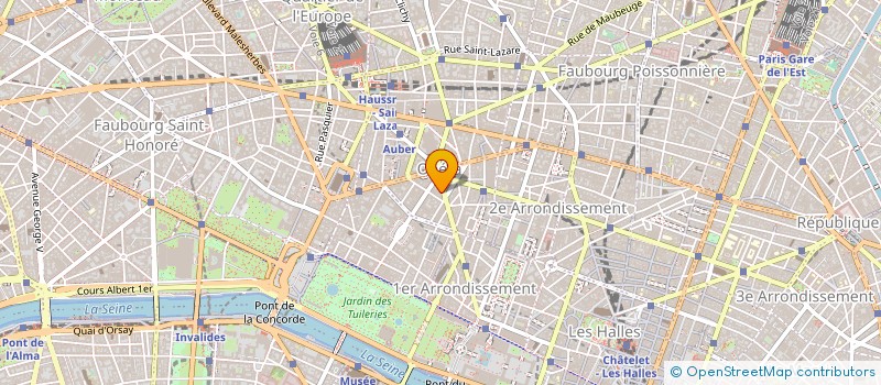 localisation de l'entreprise COPERA 004 à PARIS