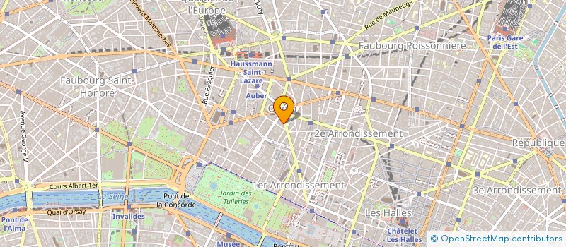 localisation de l'entreprise COPERA 007 à PARIS