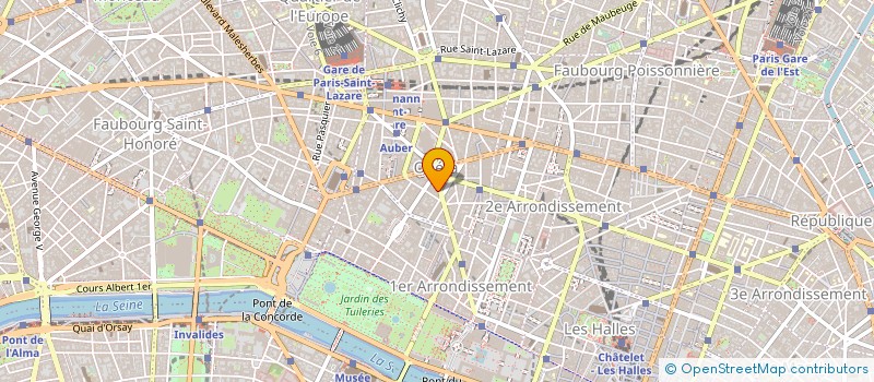 localisation de l'entreprise COPERA 015 à PARIS