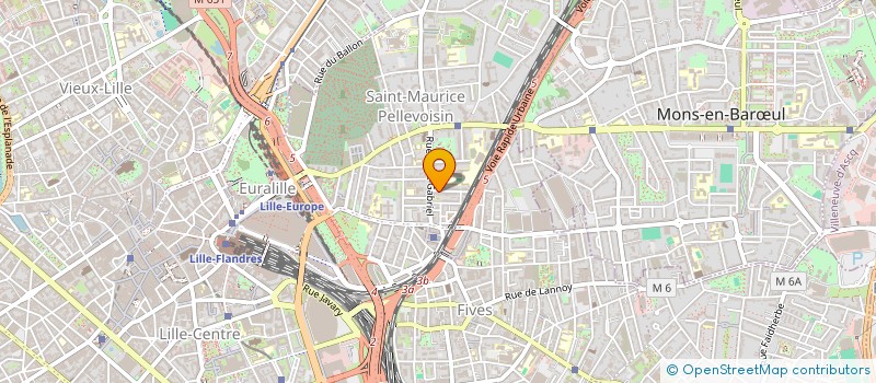 localisation de l'entreprise COPERMAR à LILLE